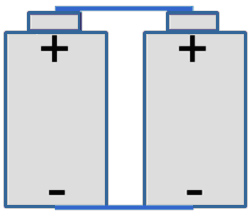 Lithium-Ionen-Batterie in Parallelschaltung